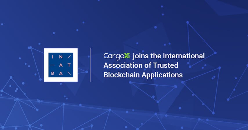 CargoX joins the International Association of Trusted Blockchain Applications